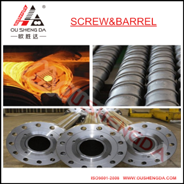 different types screw barrel/centrifugal casting technology screw barrel/bimetallic screw